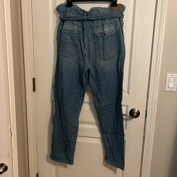Paper bag style waist jeans size 16 - Picture 2 of 2